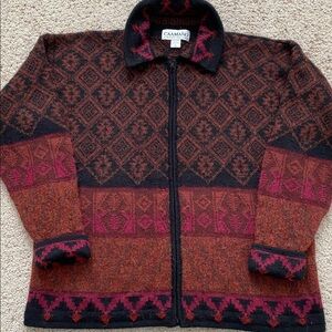 CAAMANO limited Edition Alpaca Full-Zip Cardigan. M.